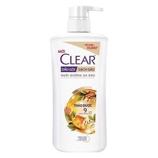 💐💐Dầu Gội Sạch Gàu CLEAR Thảo Dược (650g)