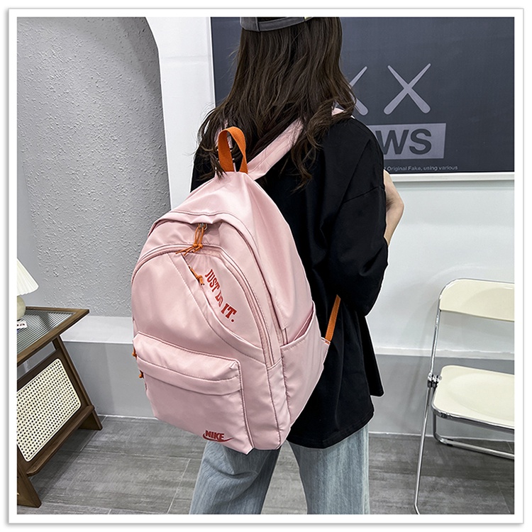 Ba Lô Đeo Vai Nike Cỡ Lớn Thiết Kế Đơn Giản Cá Tính Cho Học Sinh