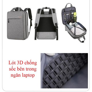 Balo đựng laptop mút chống sốc 3D