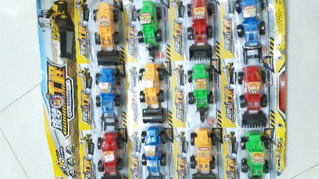 Các loại ô tô cho bé ( vỉ 12 chiếc )