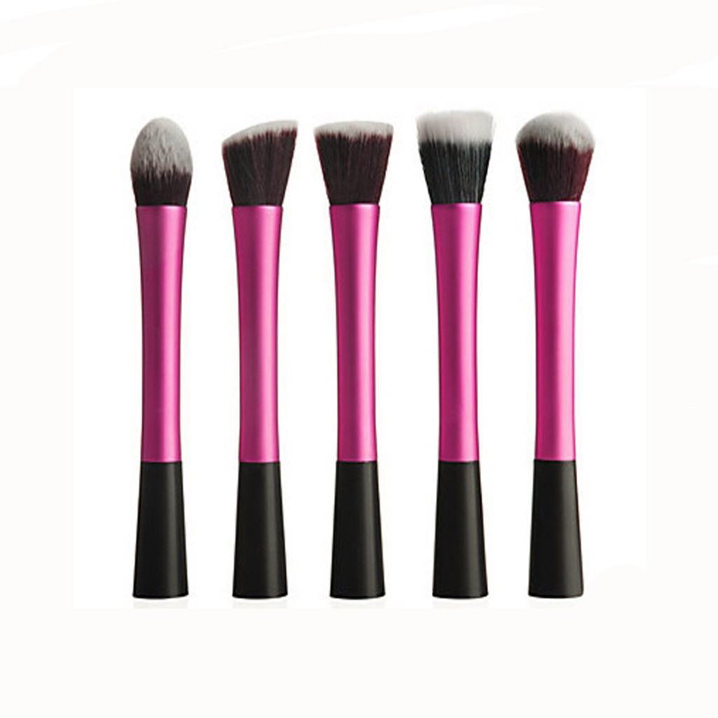 5pcs waistline brushes makeup blush lip face brush tools