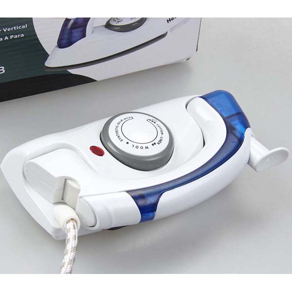 Bàn là hơi nước travel iron HT258B mini cầm tay du lịch -  Bàn ủi hơi nước cầm tay mini travel iron HT258B