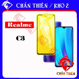 Kính cường lực realme c3 - oppo realme c3 full màn - ms01