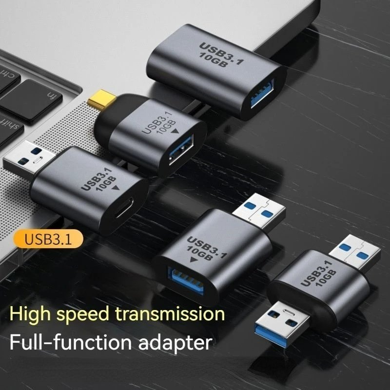 Đầu Chuyển Đổi Usb 3.1 Sang Type C OTG 5Gbps 5 Usb 3.1 Sang Usb Chuyên Dụng Cho Máy Tính
