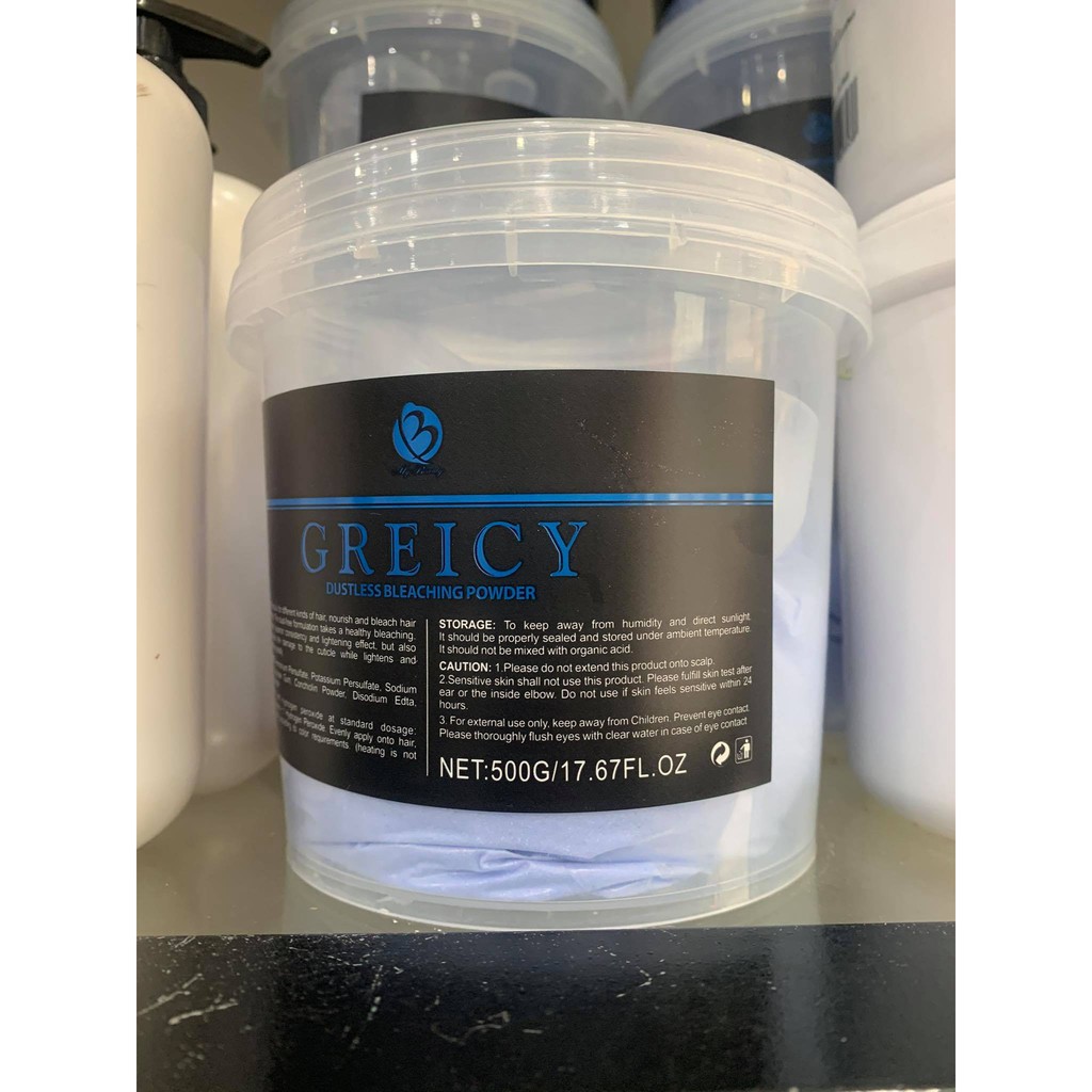 Bột tẩy tóc xanh Greicy 500g