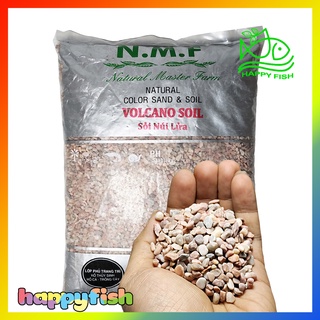 Sỏi núi lửa nhà mình farm - túi 1kg - sỏi trải nền bể cá