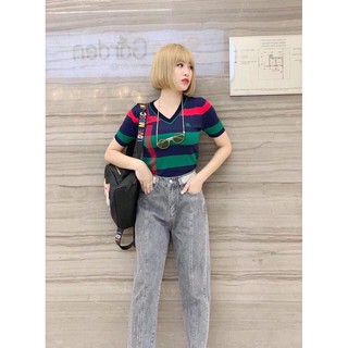 Áo Len BBR cổ tim full 4 màu (ảnh thật)
