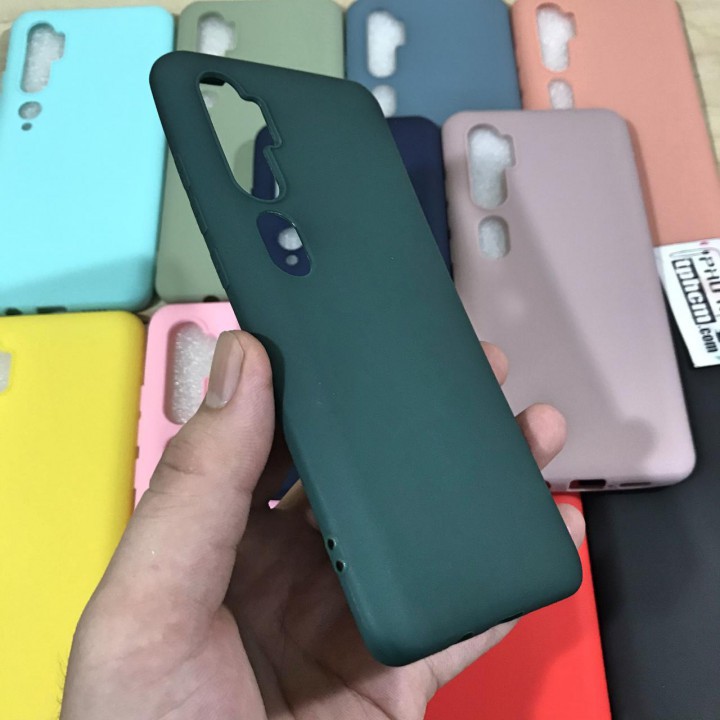 Ốp lưng Xiaomi Mi Note 10 - Note 10 Pro Dẻo màu trơn Siêu Cool