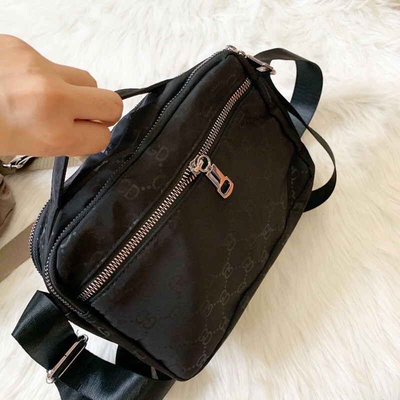 Túi dù ẩn đeo chéo đi chợ hàng chuẩn đẹp