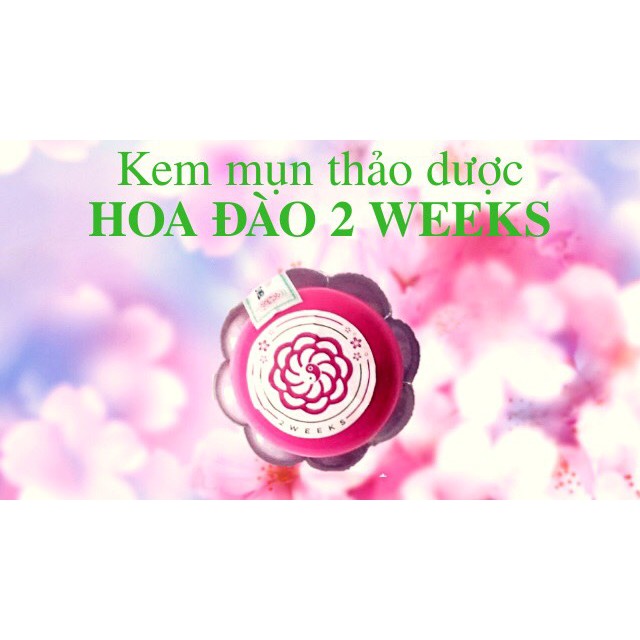 [ SỈ 10 FREESHIP] Kem Mụn Hoa Đào 2 weeks sỉ 10 HỘP (CAM KẾT CHÍNH HÃNG 100%)