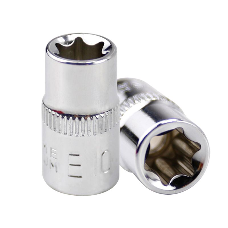 Wer Torx Bộ Ổ Cắm Ngôi Sao &amp; Bit Male Female E Với Dụng Cụ Torx Mô Men Xoắn Ngoài Ki, Sửa Chữa Động Cơ