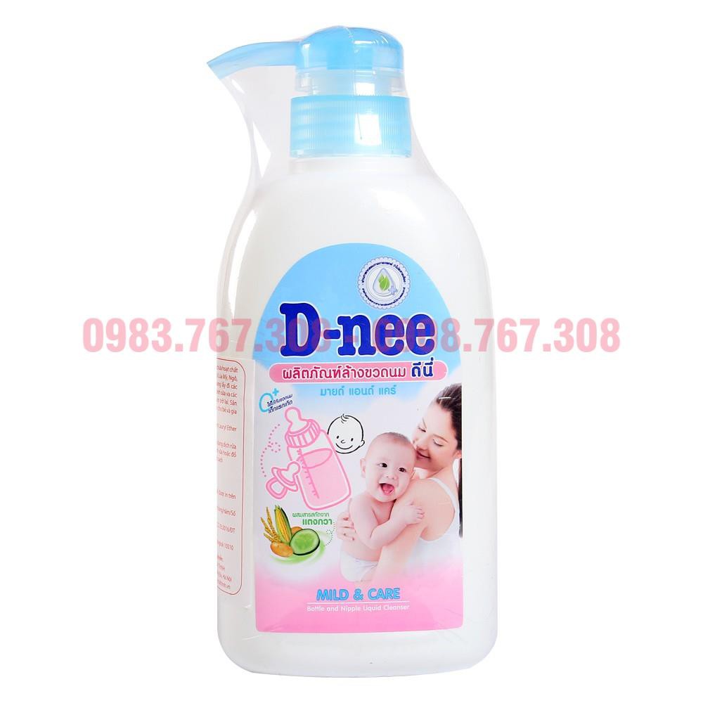 Nước Rửa Bình Sữa Và Núm Ti (Ty) Dnee 500ml (Chuẩn Hàng Thailand) - 8851989060248