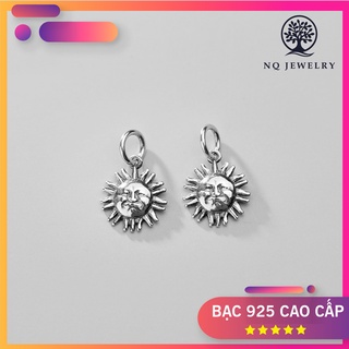 Charm S925 hình mặt trời treo