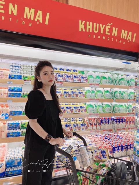 Set bộ đũi cổ vuông quần dài