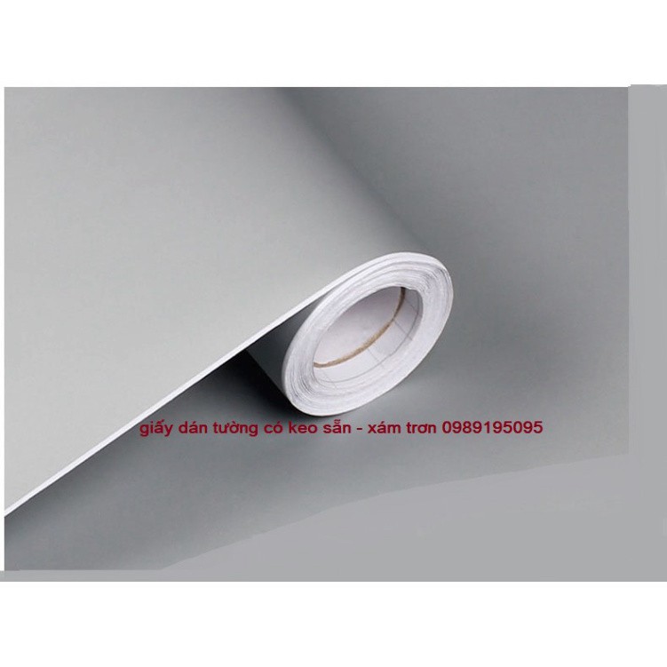 Cuộn 10m giấy dán tường đơn sắc