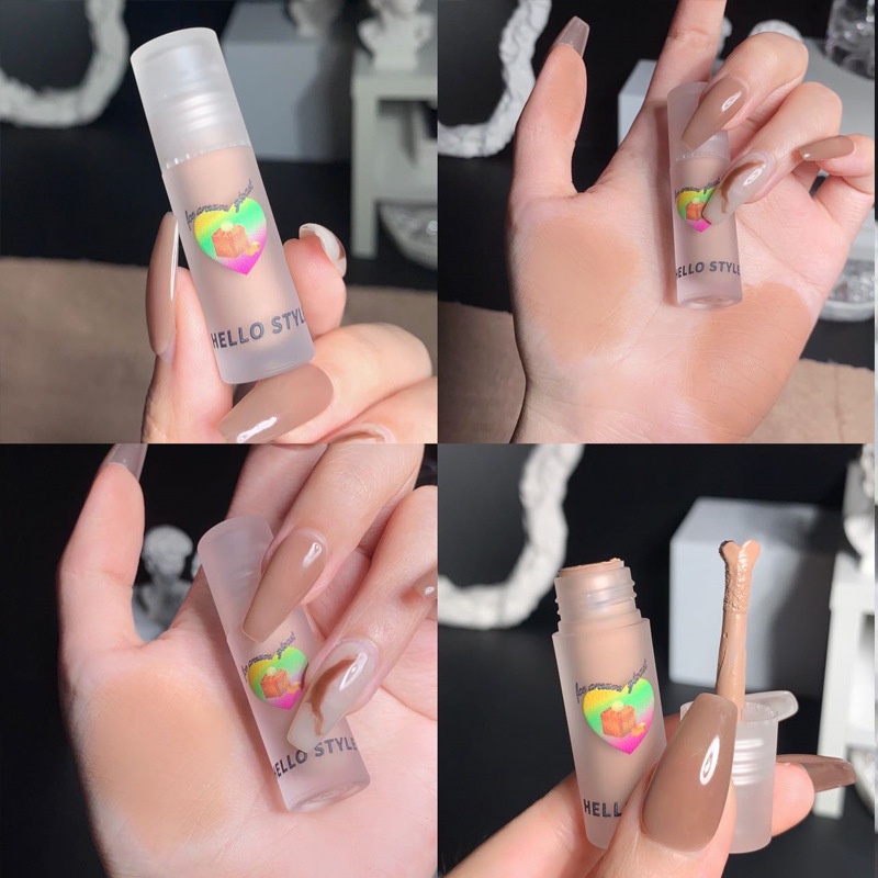 [Hàng mới về] Phấn Mắt Kem má hồng Hellostyle 4 màu tùy chọn thời trang