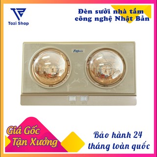 Đèn sưởi nhà tắm Fuji Pova 2 bóng - Chống đột quỵ - Công nghệ Nhật Bản -Tozi Shop