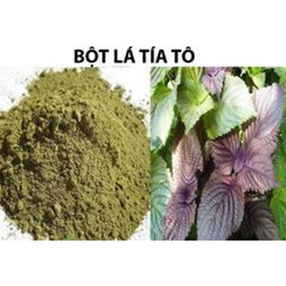 Bột tía tô làm đẹp
