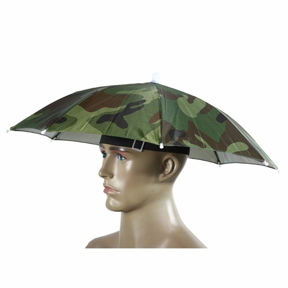 Nón dù đàn hồi chống nắng hoạ tiết Camouflage dành cho leo núi cắm trại tiện lợi