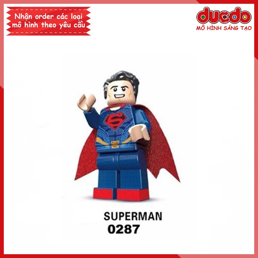 Minifigures các nhân vật Justice League tuyệt đẹp - Đồ chơi Lắp ghép Mô hình Mini Batman DECOOL 0282 0287