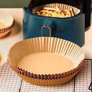 Combo/ Set 50 Giấy Nến Lót Nồi Chiên Không Dầu, Dùng Để Lót Nướng, Làm Bánh, Chống Dính Và Ngăn Dầu Mỡ