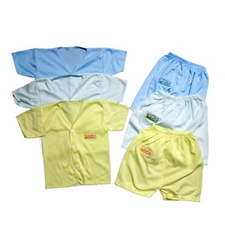 Set 6 Quần Short Và Áo Sơ Sinh Cho Bé 0-9 Tháng 612 3 STEL
