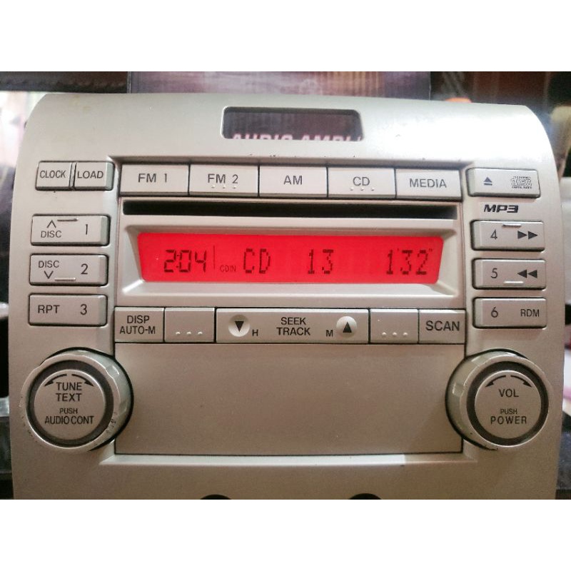 Đầu Cd radio có Aux ô tô FORD EVERET,FORD RANGER & MAZDA BT50 và các xe Ford khác