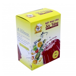 Bột thạch rau câu sóc vàng