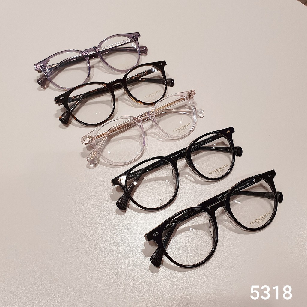 Gọng kính cận nhựa Acetate cao cấp 5318, phù hợp cho các bạn cắt mắt cận có độ cận cao