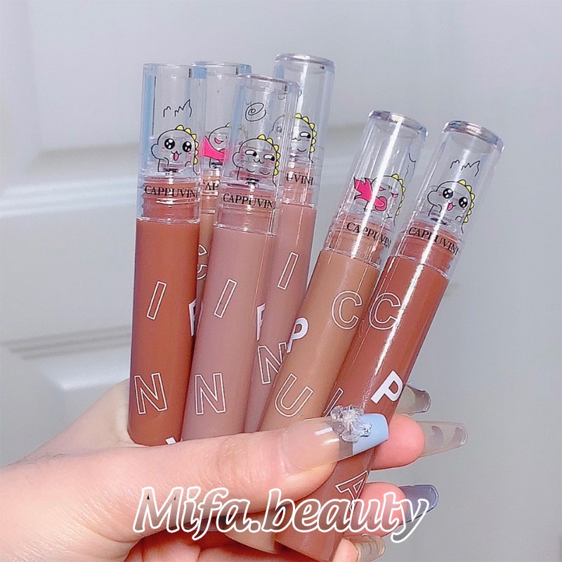 Son Kem Cappuvini Khủng Long Siêu Cute Hàng Chính Hãng Hàng Nội Địa Trung