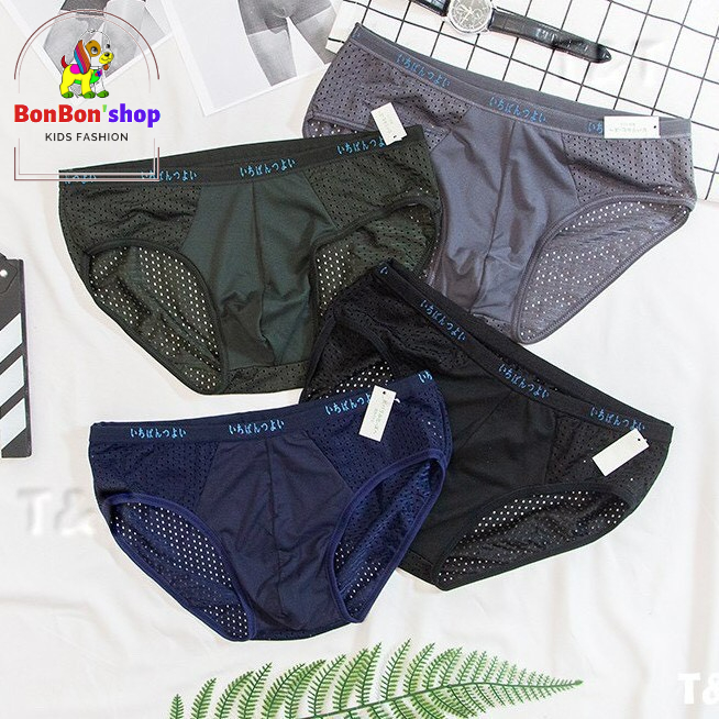 [Siêu Sale] [Ảnh thật]  Quần lót nam tam giác thông hơi cao cấp