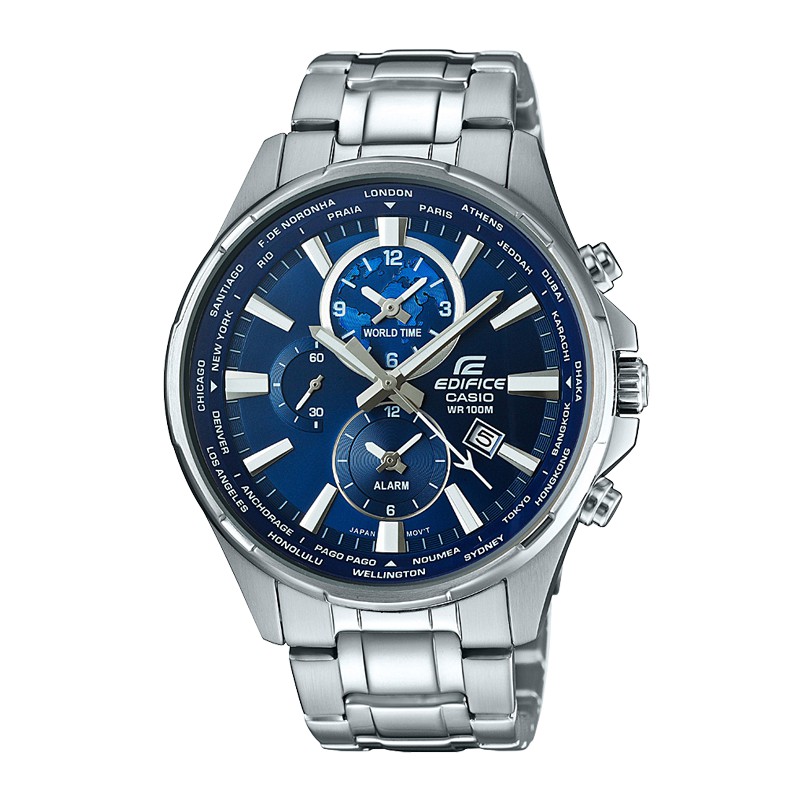 Đồng hồ nam cao cấp Casio Edifice chính hãng EFR-304, dây kim loại.