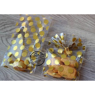 Túi cookie chấm bi