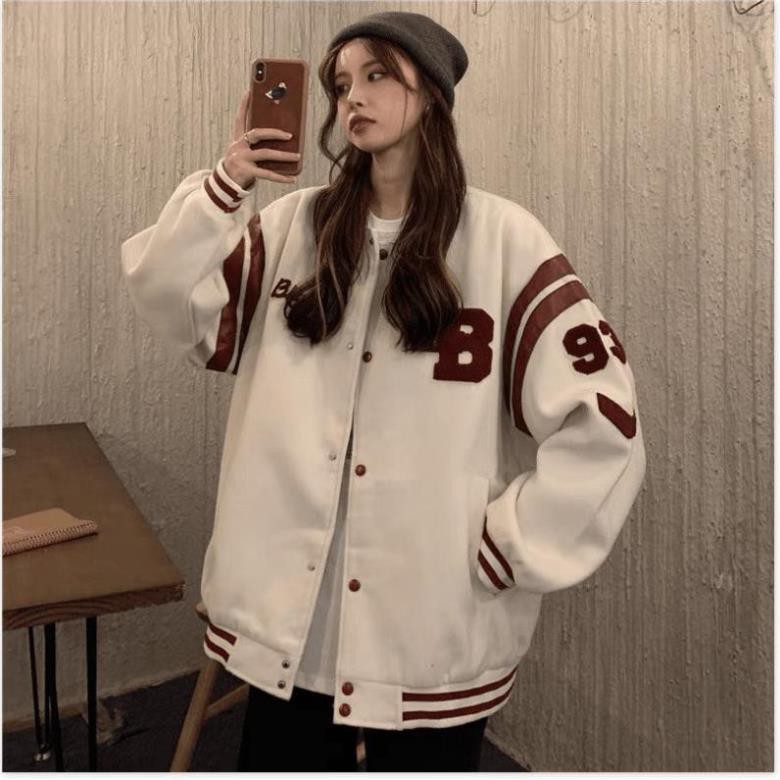 ÁO KHOÁC NỮ PHONG CÁCH BOMBER THỜI TRANG IB CAO CẤP SÀNH ĐIỆU