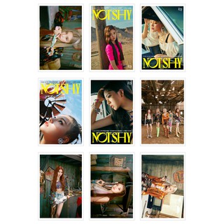 [Ép Lụa] Lomo Card Ảnh ITZY - NOT SHY ( 18 ảnh)