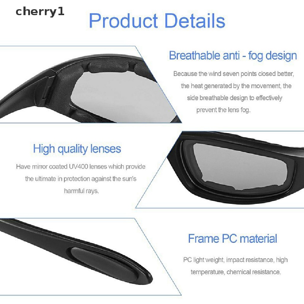 (cherry1) Kính Mát Phân Cực Chống Chói Khi Lái Xe Vào Ban Đêm