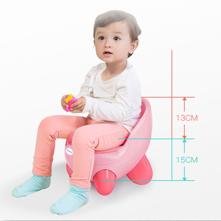 Bô cho bé Kiu Kiu Babyhop phù hợp với trẻ em 6 tháng đến 5 tuổi chống trơn trượt có chỗ dựa và khay màu patel Hàn Quốc