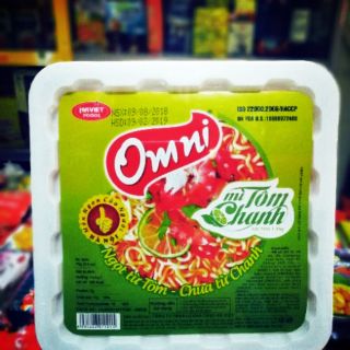 Thùng mì omni chanh 24 hộp