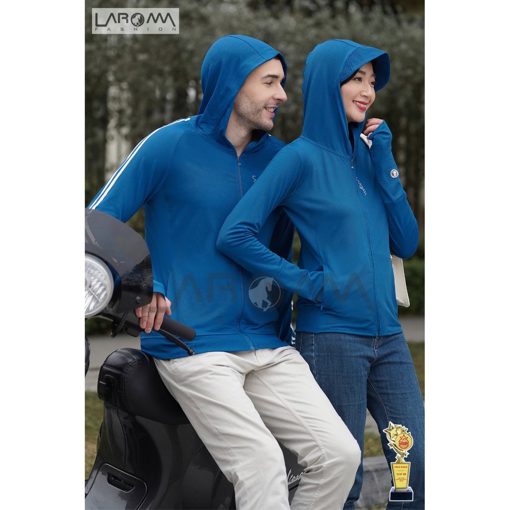 ÁO CHỐNG NẮNG NỮ LA RO MA 2 LỚP, CHỐNG UV, LÀM MÁT, KHỬ MÙI