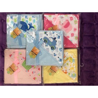 chăn ủ carter 2 lớp vải cotton xuất dư dày dặn cho bé