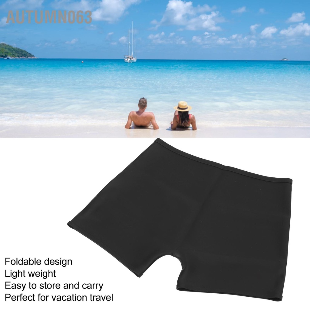 Phụ nữ bơi lội silicone ngắn chống thấm nước Quần short 4 góc cho mùa hè Autumn063