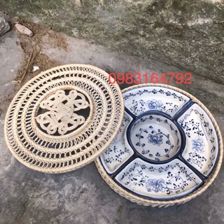 Khay đựng mứt, bánh kẹo. Khay để đồ ăn mặn