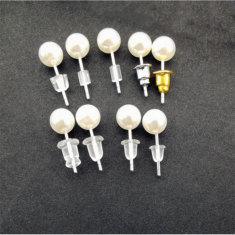 Set 100 Nút Bịt Lỗ Tai Bằng Nhựa Trong Suốt Tiện Dụng