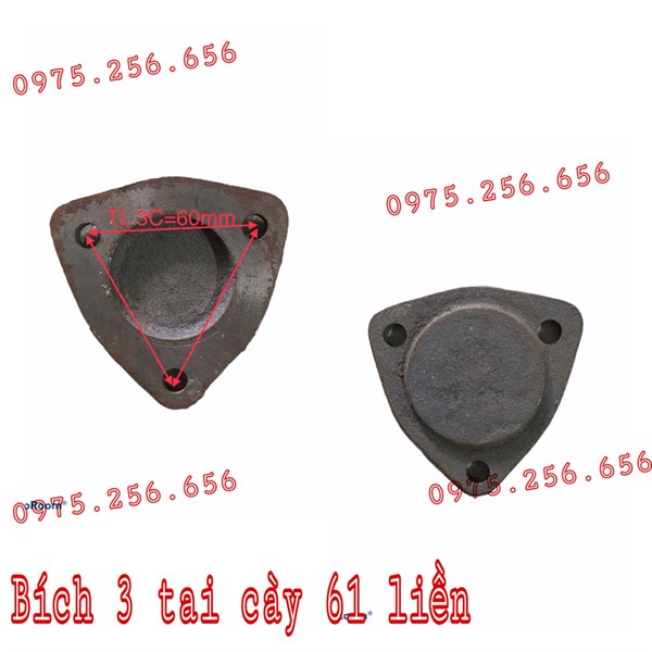 Bích 3 Tai Cày 61 Liền