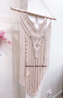 Mành macrame 2 lớp treo tường