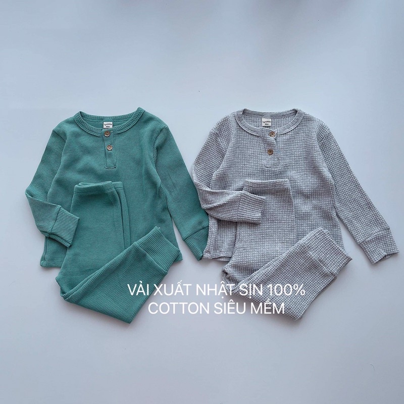 SET 2 BỘ XUẤT NHẬT DÀI TAY CHO BÉ