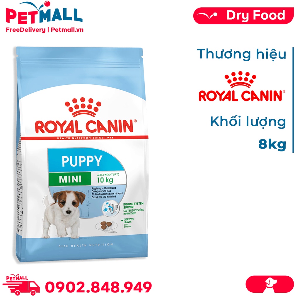 Thức ăn chó Royal Canin MINI PUPPY - 8kg