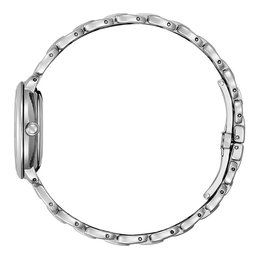 Đồng Hồ Nữ Citizen Đính Kim Cương Dây Thép Không Gỉ EM0920-86D - Mặt Xà Cừ