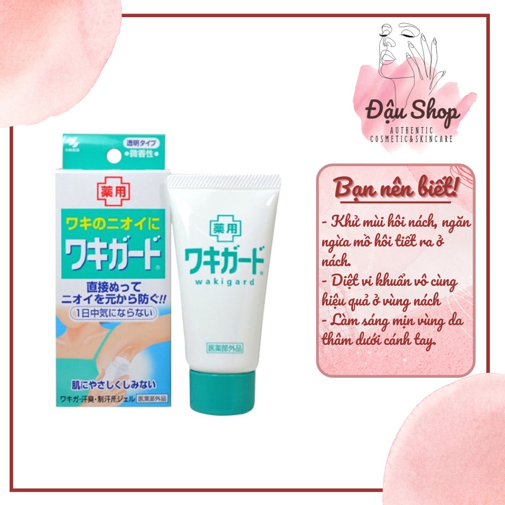 Gel khử mùi vùng da dưới cánh tay Kobayashi - làm trắng