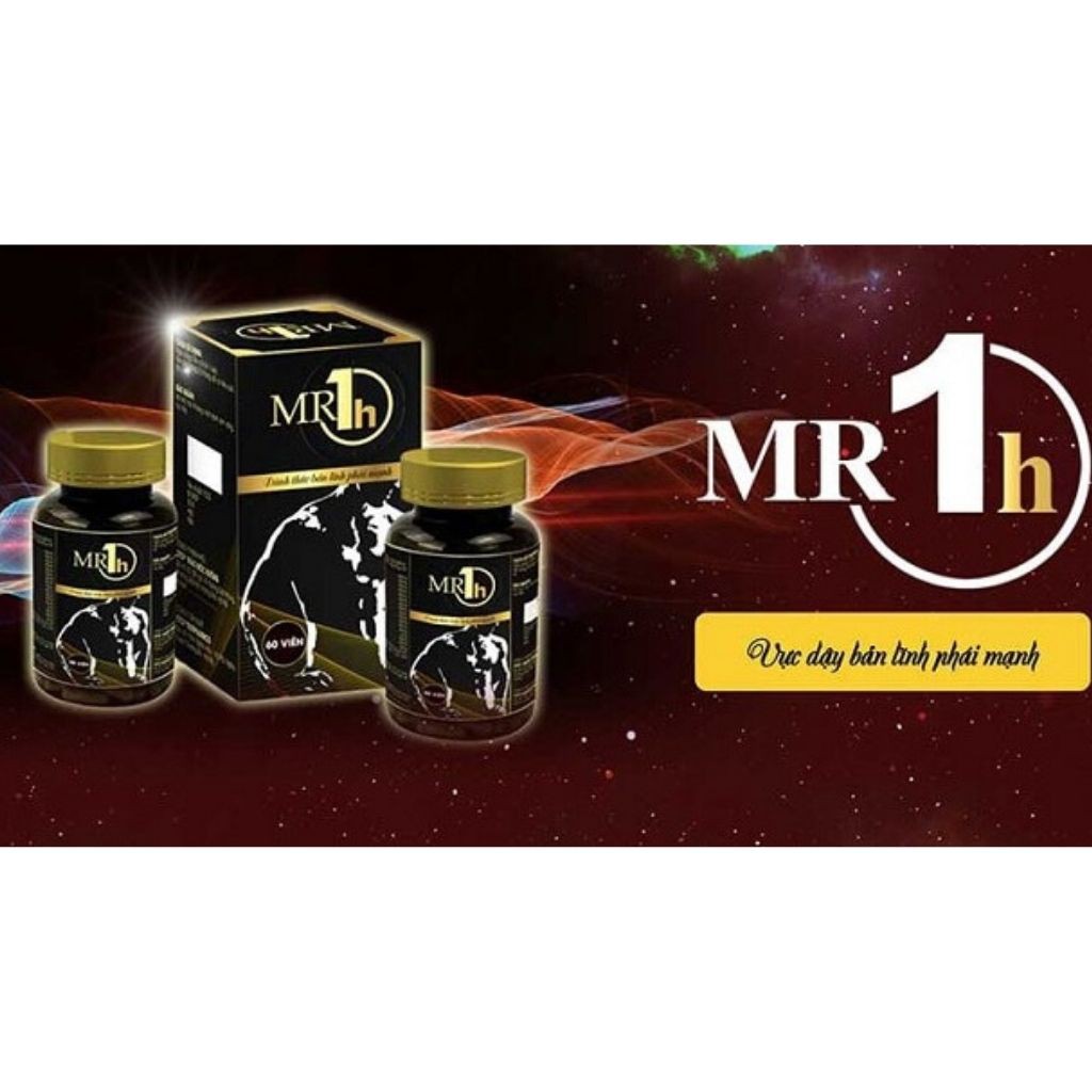 [Mua 3 Tặng 1] Mr 1H Lấy Lại Phong Độ Nam Giới, Tăng Cường Sinh Lý Nam - Mr 1H